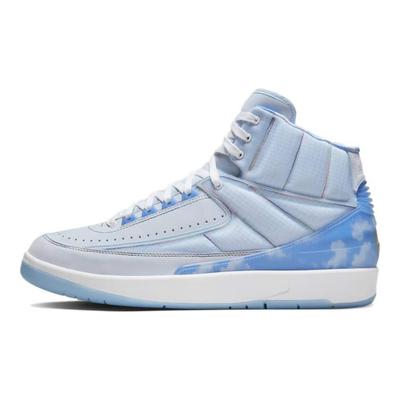 J. Balvin x Air 2 Retro SP Unisex Sneakers Blauw Celestine-Blauw Wit DQ7691-419