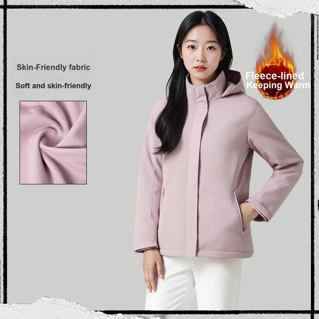 Li-Ning Minimalist Logo Loose Windproof Waterproof Sports Casual Hooded Windbreaker Women Outerwear AFDVJ58-2