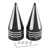 Motorcycle 29mm Front Axle Cover CNC Aluminum For Harley Touring Road King Sportster XL 883 1200 Dyna Low Rider Softail Fat Boy