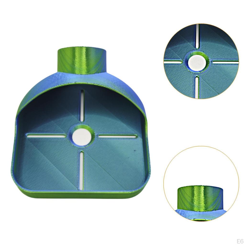 Borestøvoppsamlingsskål 3,3x4 tommer Lettvekt Enkel å installere for gipsplater, takplater Allsidig