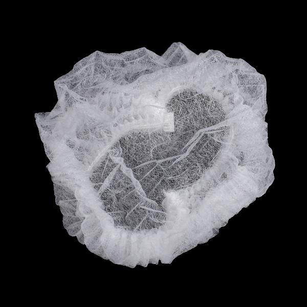 100pcs Accessories Makeup Hair Net Caps For Eyebrow , Disposable Bouffant (Hair Net) Caps, Non-woven