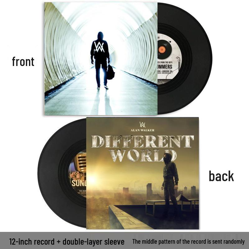 Modern Retro Music Theme Vinyl Record Poster - Wall Decoration