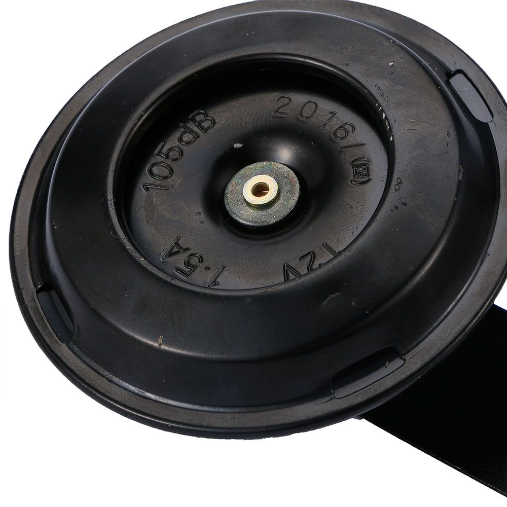 Durable Black Noisy 12V Warn Car Accessory Automobile Part Trumpet Claxon Horn
