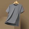 Men's Ice Silk Quick-Dry T-Shirt - Breathable, Sweat-Wicking, Lightweight, Plus Size, Short Sleeve Outdoor Sports Top