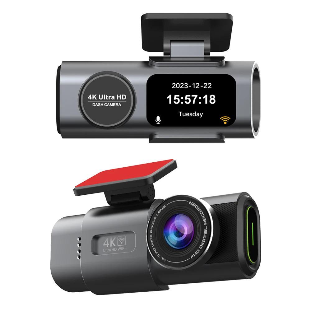K309 4K Dual-Objektiv Dashcam mit Infrarot-Nachtsicht, WLAN und GPS