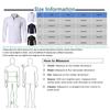 Men's Color Shirt Quick Dry Performance Long Sleeve Shirts Golf Shirt