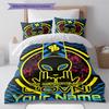Custom Name JuL C'est Pas Des Lol Bedding,Quilt Set Quilt Cover Pillowcase Home Birthday Gift(1 * duvet cover + 2 * pillowcase, without core) -HE74