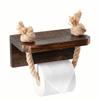 Nautischer Toilettenpapierhalter Rustikaler Maritimer Seil Papierhalter Taschentuchhalter Badezimmer