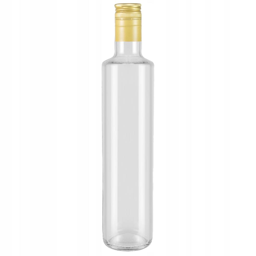 Butelka Dorica 500Ml Bezbarwna Na Oliwę Nalewki Ocet Sok Syrop 0,5L