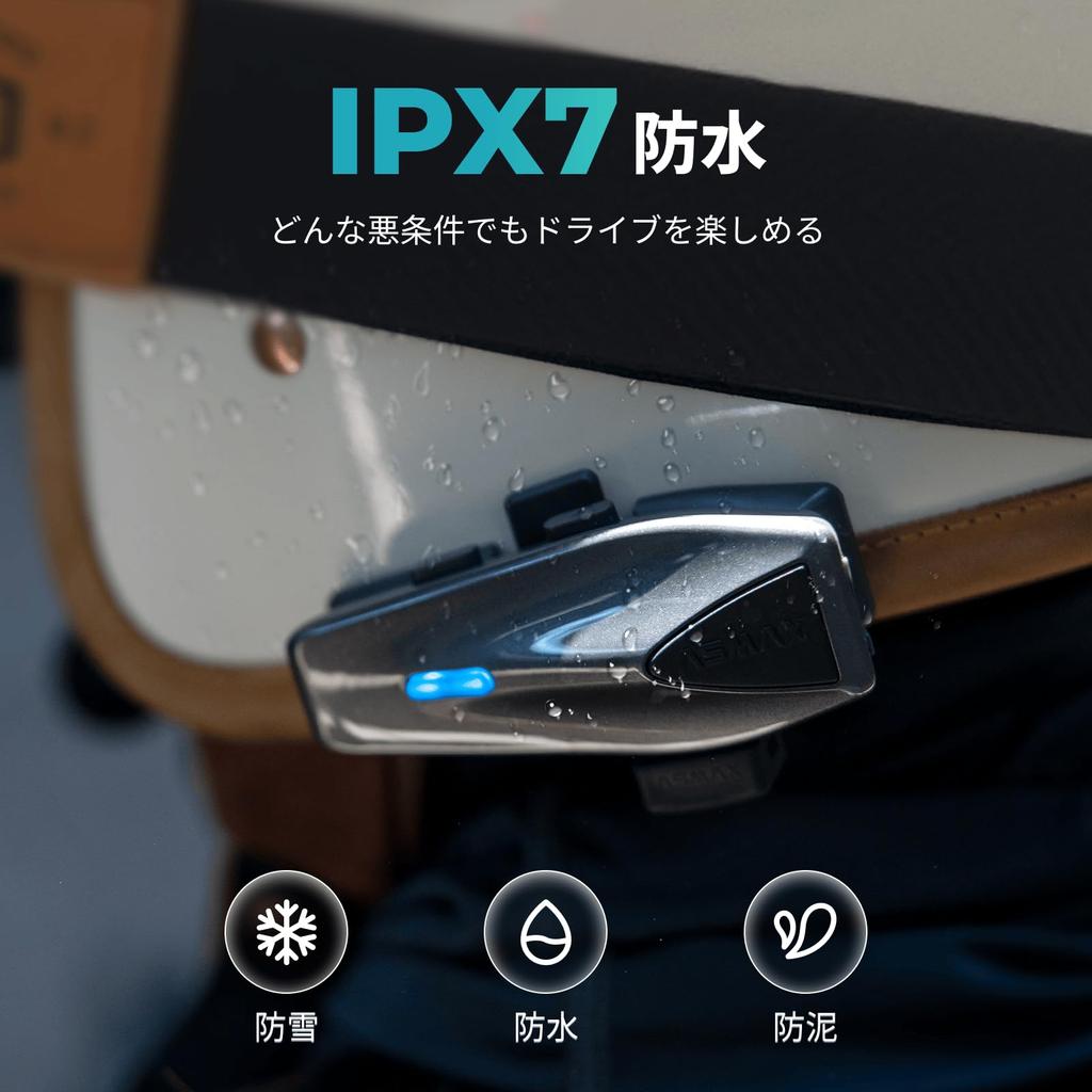 ASMAX S1 Motorcycle Incom, Japanese Speech Recognition, Motorcycle Incom, Supports 8 Simultaneous Mesh Communication,