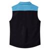 Men's Workwear Lapel Button-Down Vest Shirt - Lightweight Sleeveless Top