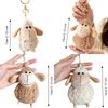 Cartoon Sheep Plush Pendant Lamb Soft Lamb Doll Ornament  Friends Birthday Gifts