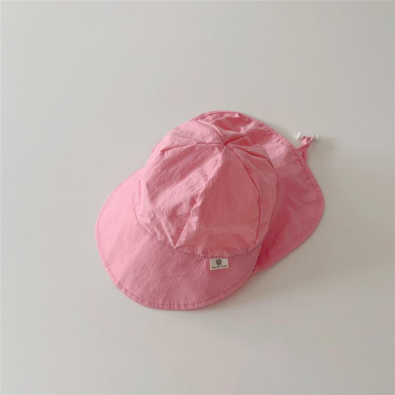Quick-drying Baby Sun Hat Outdoor Wide Brim Beach Bucket Hat Summer UV Protection Kids Boys Girls Sunscreen Caps