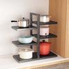 Kitchen stainless steel storage rack, sink, multi-layer household rack, kitchen supplies Pot rack is specially designed for storing pots and utensils
