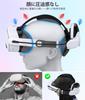 Elekasumi Meta Quest 2 Head Strap for VR 7500mAh Magnetic Double Knob Fast Comfortable Balance Strap for Meta Quest 3/Quest 3S/Quest Headsets,