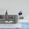 Sailing Ballerina Decor Modern Ship Ballet Girl Figurine Art Ornament Creative Statue Model for Room