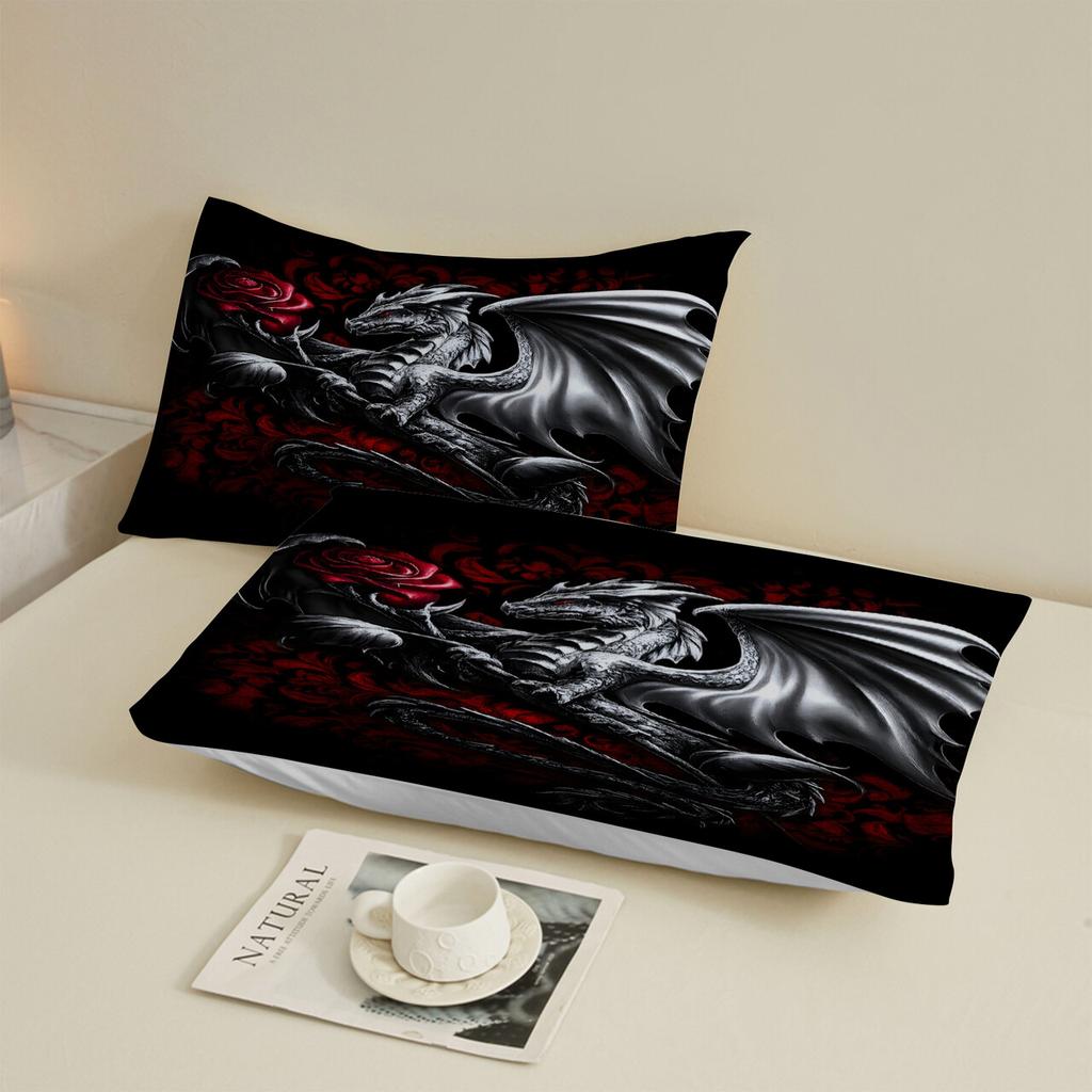 1pc Magic World Dragon 3D Fitted Sheets Boys Girls Twin Queen Size Bed Kids Adult Fashion Home With No Pillowcases