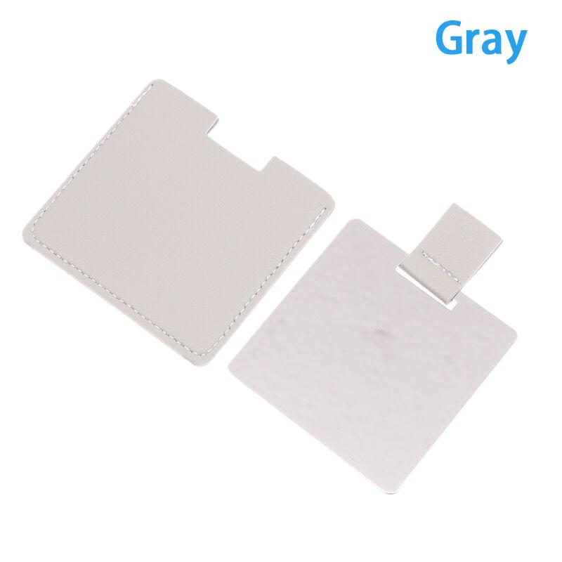 1PC Metal Ultra-thin Mini Makeup Mirror Portable Stainless Steel Compact Pocket Hand Personalized Beauty Cosmetic Mirrors Gift