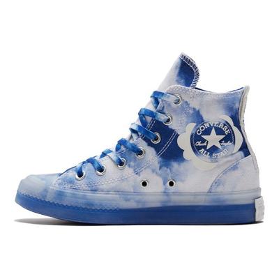 Chuck Taylor All Star Άνετα Ευέλικτα Ψηλά Κονβερς Παπούτσια Καμβά Unisex Αθλητικά Παπούτσια Μπλε Λευκό A02317C