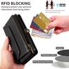Multi-Card Slot Wallet-Style Phone Case (Long Strap + Short Strap) for IPhone 17/16/15/14/13/12/11 Pro Max Protective Set with Coin Pocket