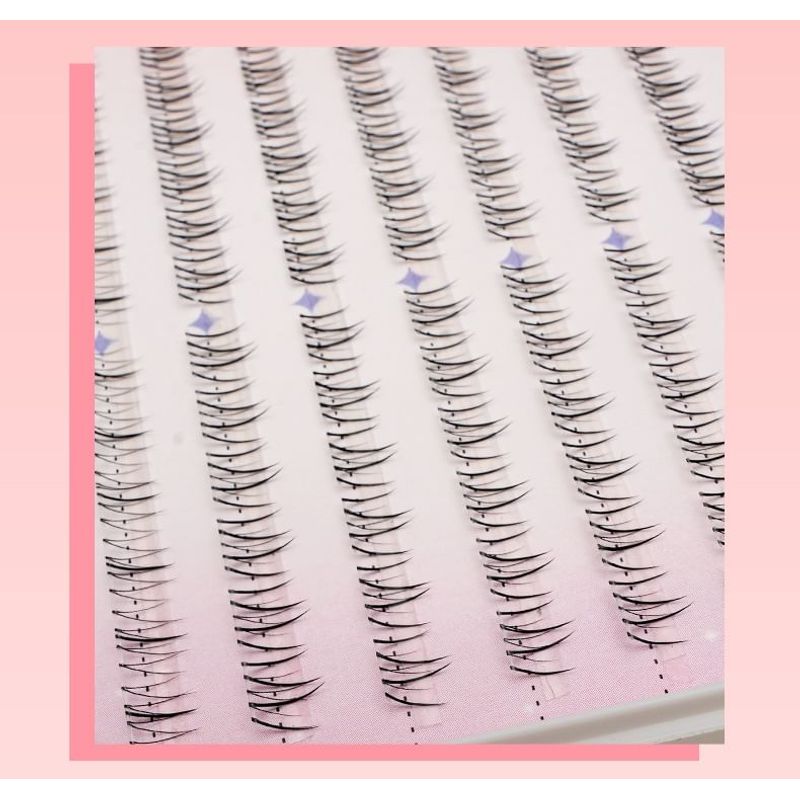 Aimo - Individuelle Cluster untere künstliche Wimpern
