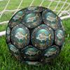 Marine Life Emblem Round Football Size 5 Adult Ball Suitable for Training Matches and Outdoor Team.