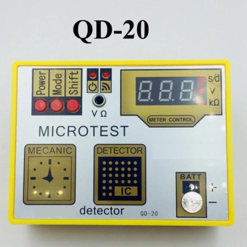 Electronic Meter Movement Tester And Battery Pulse Checker Testing Suitable For Watch Repair With Demagnetizer Function