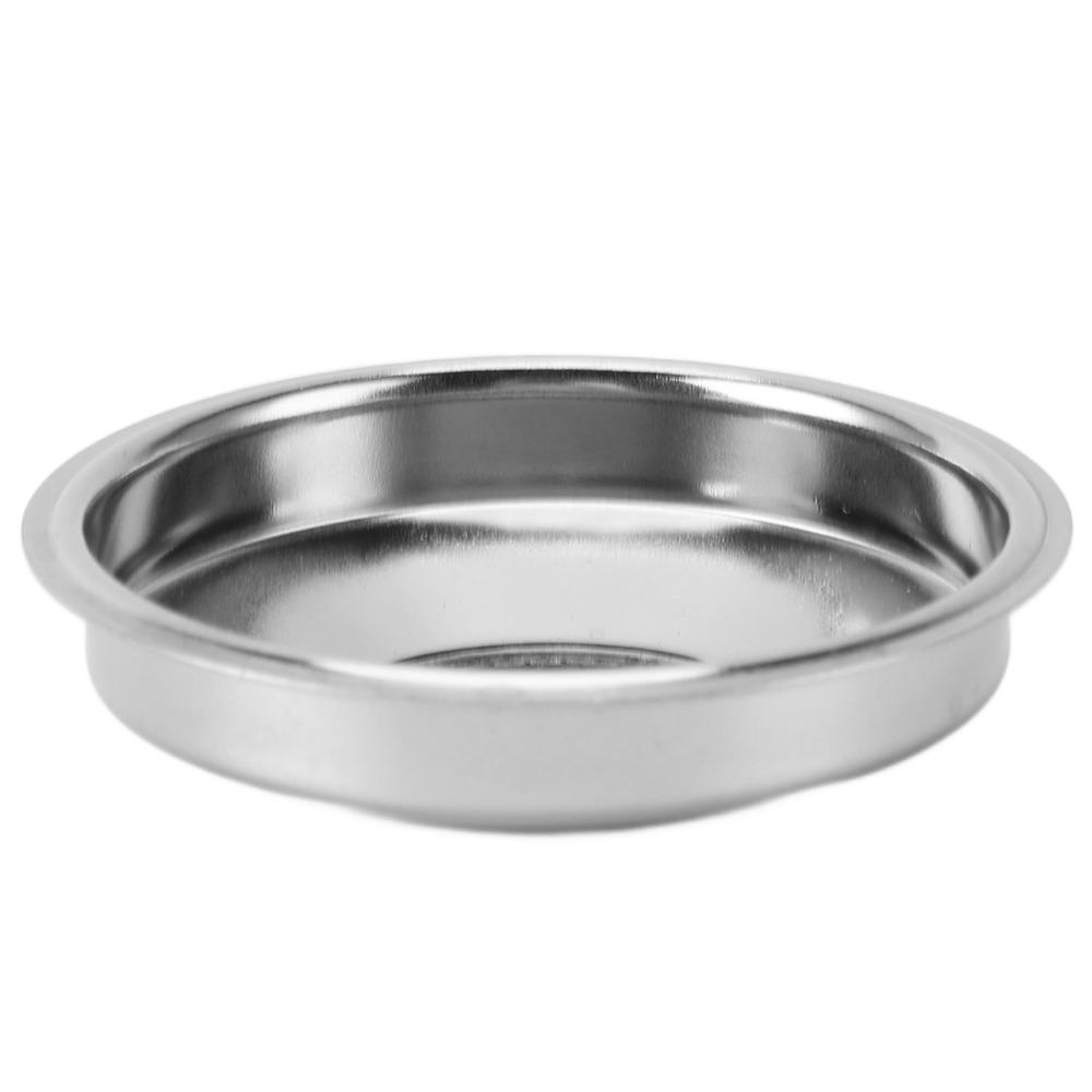 Stainless Steel Coffee Portafilter Basket Reusable 51mm Coffee Filter Basket Commercial Use