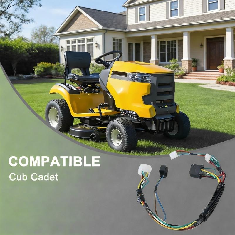 Universal 9 Pin Wiring Harness For Grass Cutters Easy Assembly And Better Electrical Operation