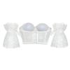 JYL TS lace sexy breathable bra with short sleeves for women