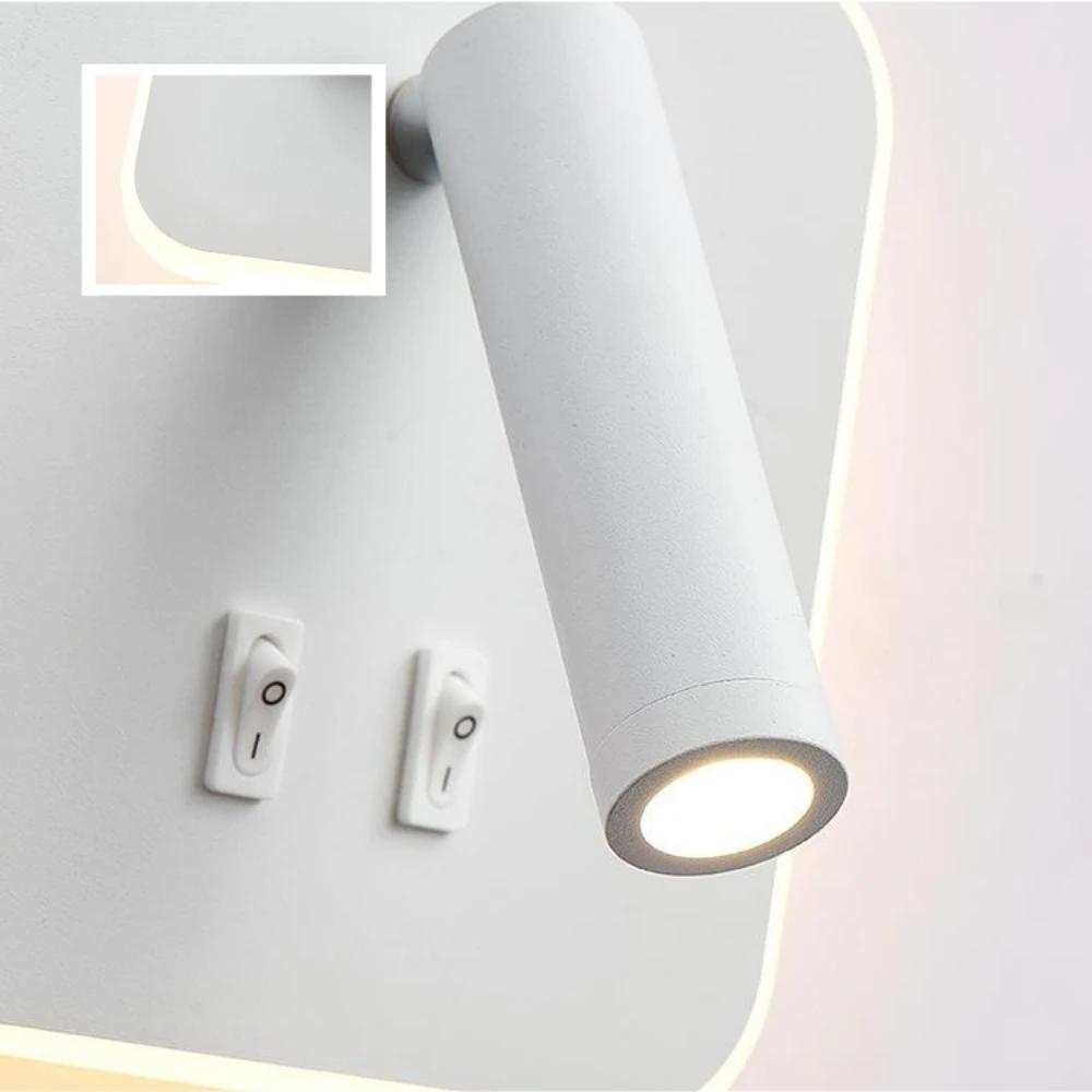 Rotatable Wall Lamp 3W 6W 9W 10W Modern LED Wall Light Home Decoration Angle Adjustable Bedroom Bedside Sconce Lamp for Home