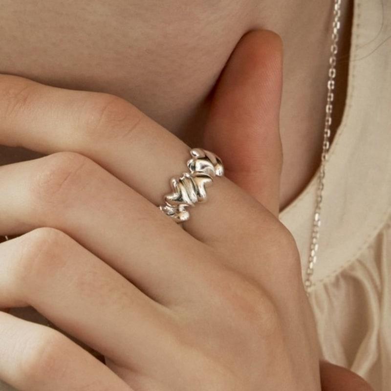 BEFORE MOONRISE Eternal Heart Ring SILVER SR304S