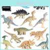 Mini Dinosaur Model Toy Set With Plastic Material For Kids And Collectors