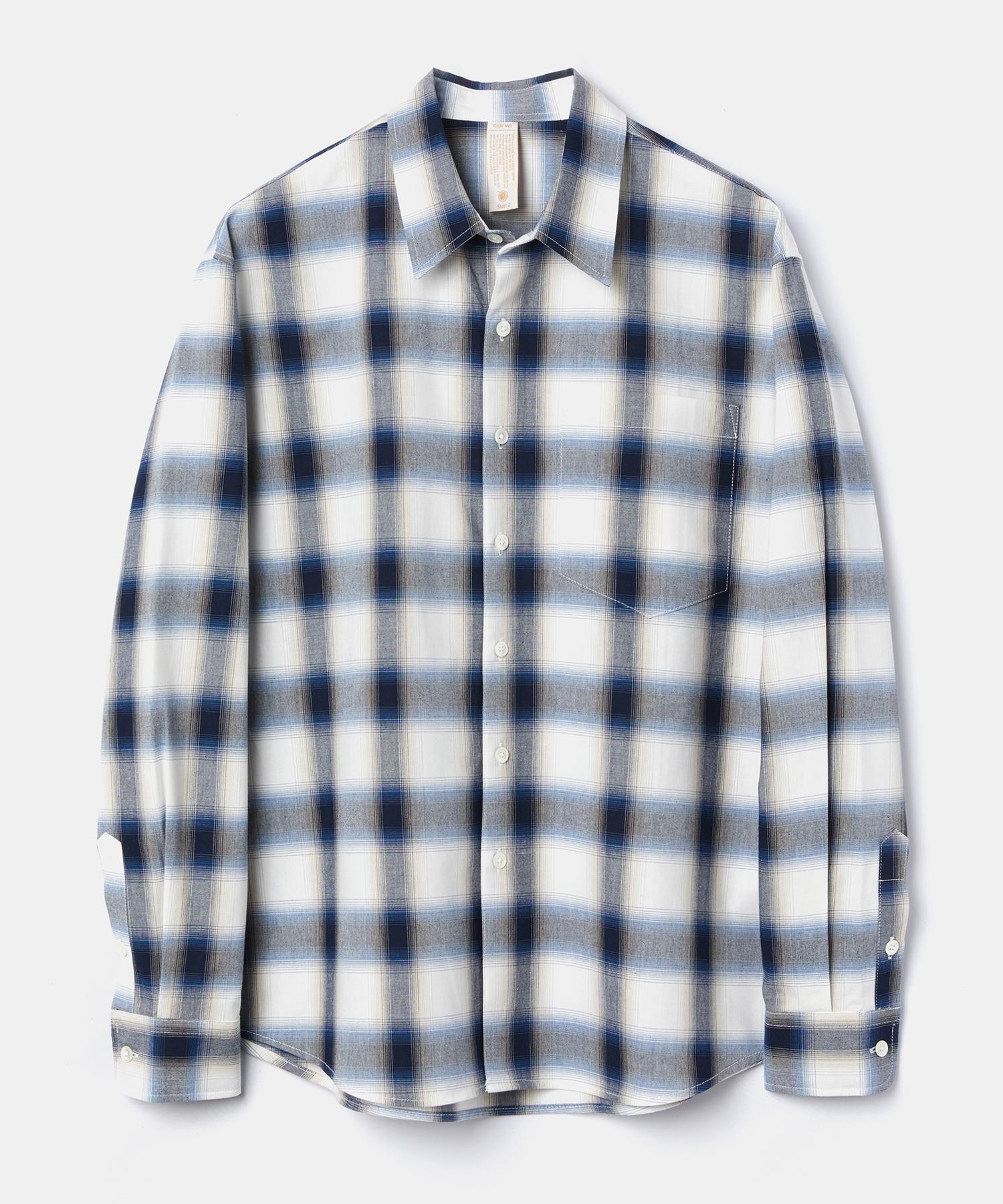 Рубашка в клетку омбре Kofwi Glen Blue/2(M)