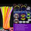 1 Set Glow Decorative Stick Kit Transformable Wearable Exciting Accessories for Glowing Nighttime Fun Stick Toys