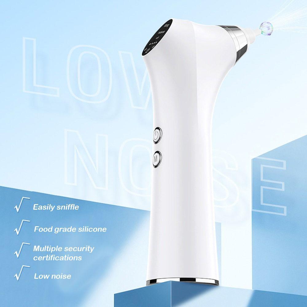 

Силиконовая детская присоска для носа Регулируемая электрическая присоска для носа Прочный детский носовой аспиратор для младенцев