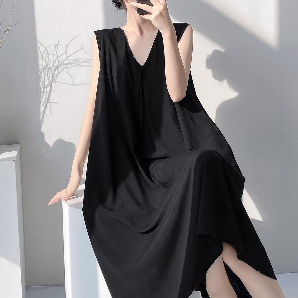 Retro style floral nightdress with chest pad women's summer thin anti-bumping loose large size can be worn outside loungewear skirt