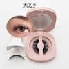 High Quality Soft Quantum Magnetic 2mm Lashes Handmade Synthetic Hair Winged False Eyelashes Cruelty-Free Reusable 1000 Styles