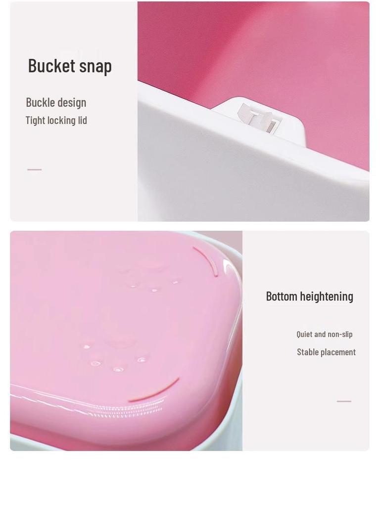 Geruchsdichte geschlossene Katzentoilette mit Desodorierungsfunktion