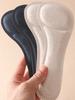 2pcs High Heeled Shoe Sole Pad Non Slip Breathable Half Size Pad Self Adhesive Washable