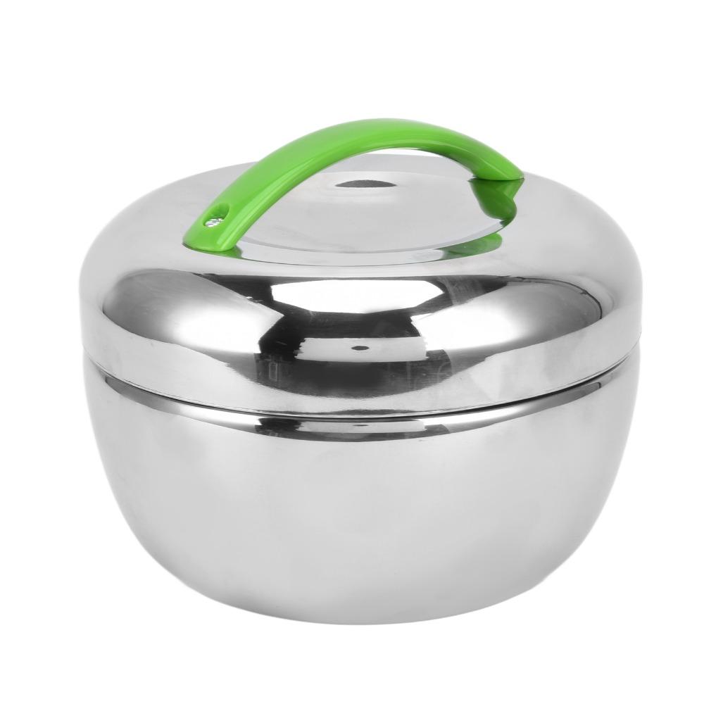 0.8L/1L Insulated Lunch Box Double Wall Lunch Box With Compartment  For Adults