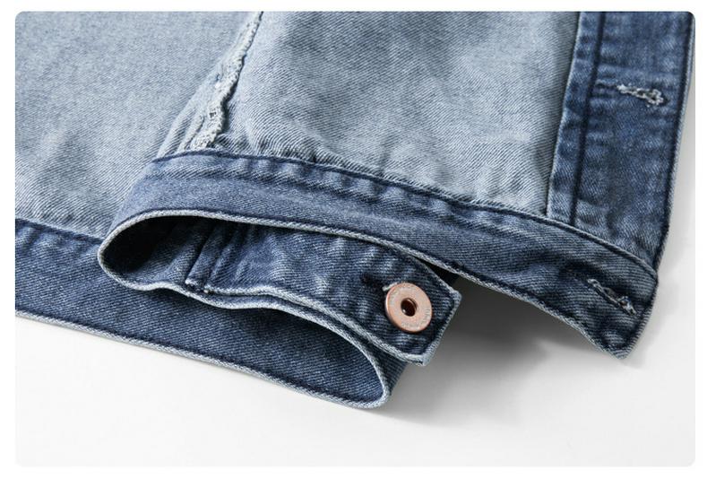 Men's Retro Casual Denim Jacket - Loose Fit, Versatile Lapel Top for Spring and Autumn