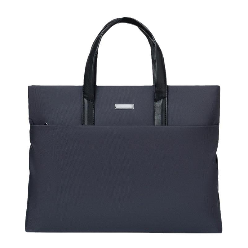 Briefcase Men's Business Light Handbag Large Capacity Handheld Computer Bag Casual Shoulder Bag Crossbody Bag