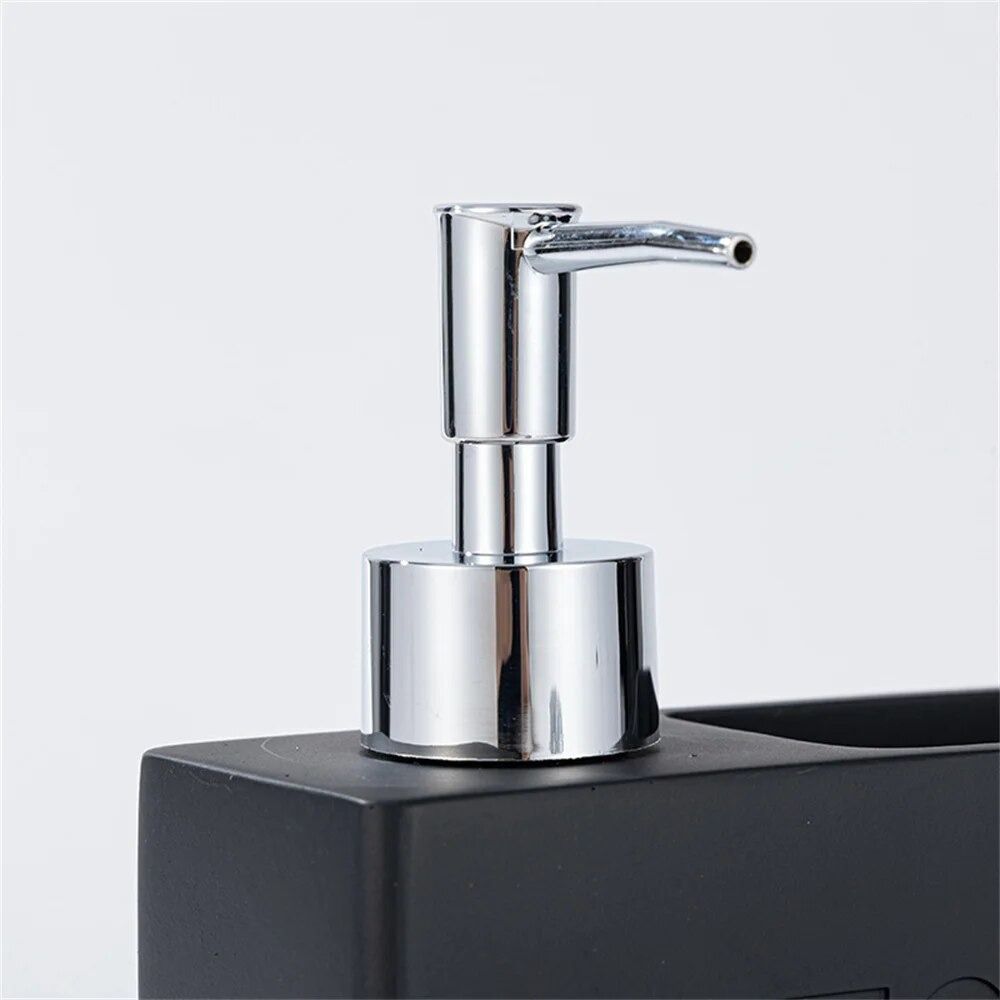 With Holder Soap Dispenser Resin Detergent Dispenser Liquid Hand Soap Dispenser  Kitchen