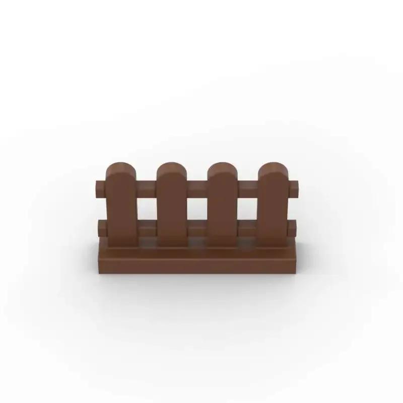 

MOC 10PCS 33303 1x4x2 Fence Paled Building Blocks Kit Picket Splicing Adaptive Brick Fun Toys Adults Boys Kids Special Day Gift