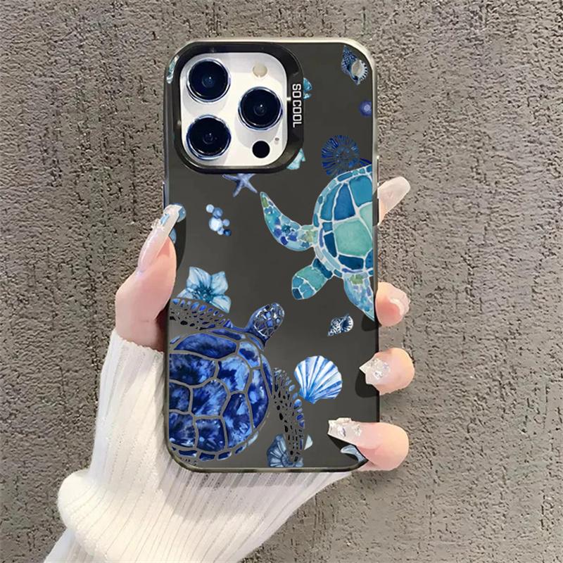 Summer Turtles Pattern Phone Case for Samsung Galaxy S25 S24 S23 S22 Ultra S23 S22 Plus FE A16 A56 A36 A35 A55 5G Funda Covers