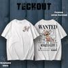 New 2025 ONE PIECE Luffy Men's Cotton T-Shirt Comfortable Casual Sports Animation Short Sleeve Men's Trend Casual T-Shirt
