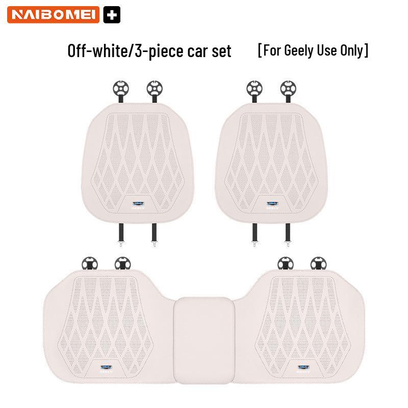Leather Seat Covers for Geely Cars: Xingyue, Binyue, Emgrand, Borui, Geometry, ICON - Front and Rear Seats