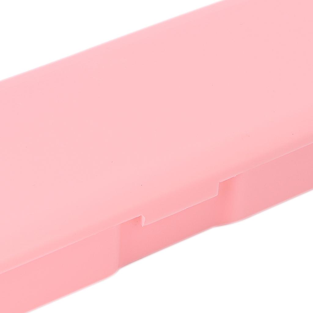 Needle Storage Box r Spoon Toothbrush Buty Tools Storage Case Containers Pink