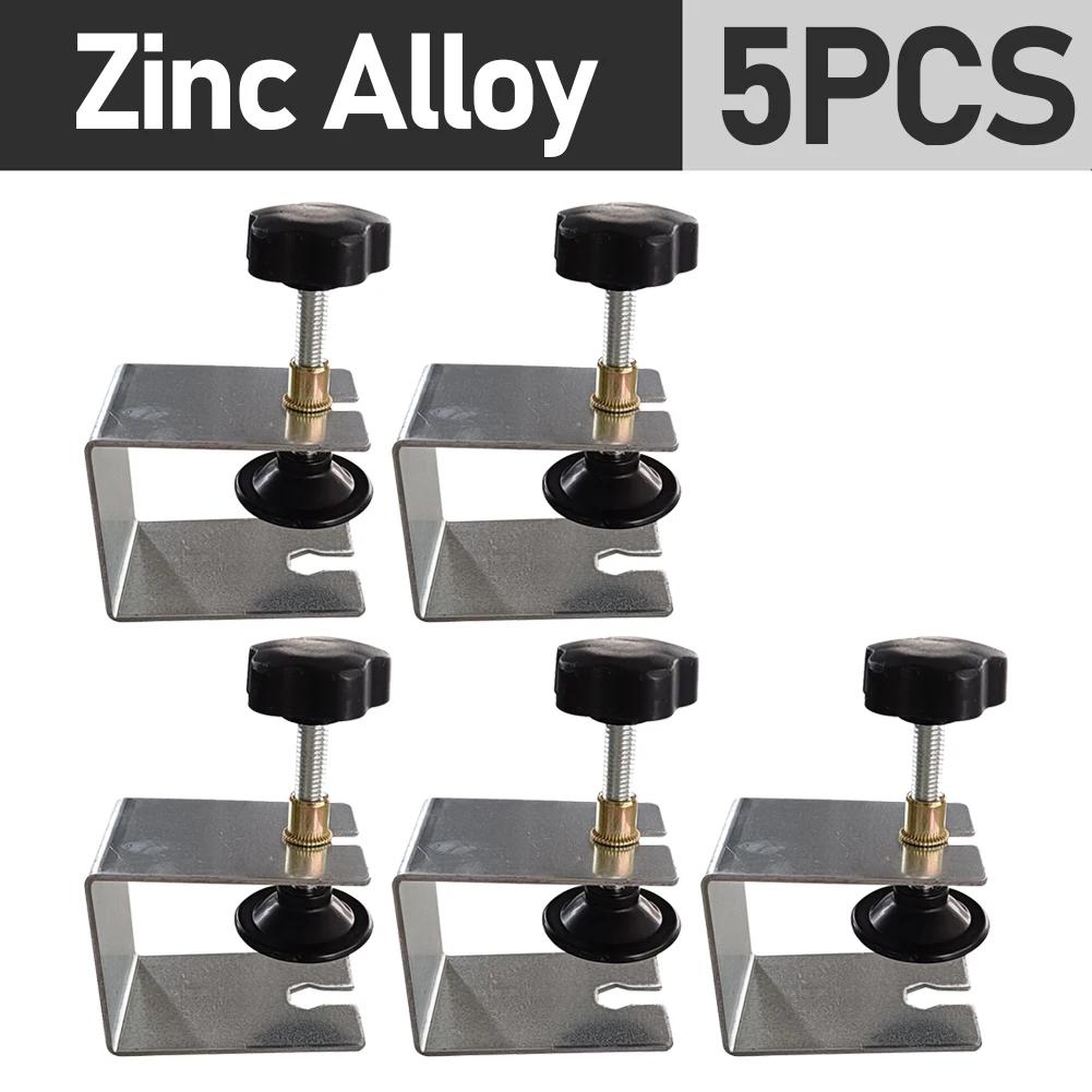 1-10pcs/set Steel Drawer Front Installation Clamps Woodworking Jig Cabinet Drawer Panel Clip Tool for Home Furniture Accessories